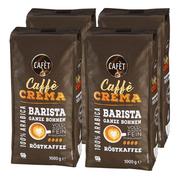 Cafet Cafe Crema Ganze Bohne 1 kg