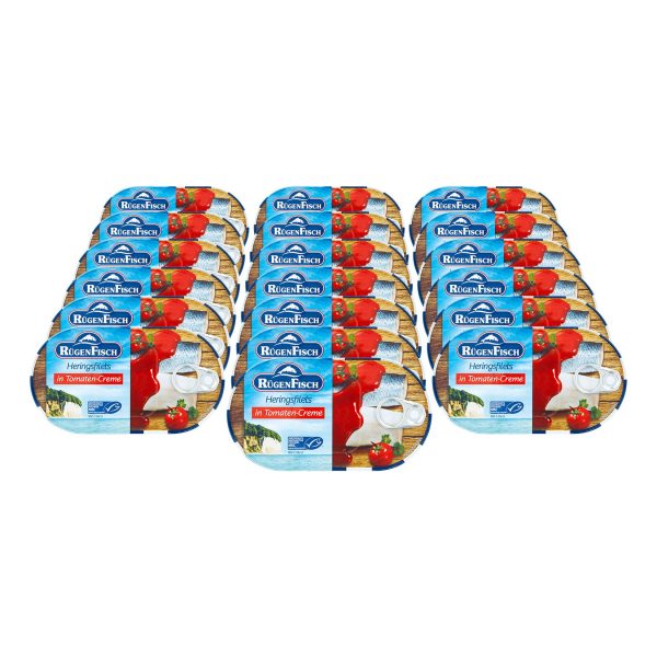 Rügenfisch Heringsfilet Tomate MSC 200 g