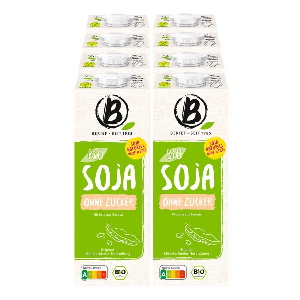 Berief Bio Soja Drink ohne Zucker 1 Liter