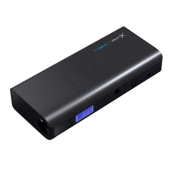 Zusatzakku XLayer Powerbank PLUS OFF-ROAD 2.0 Black 16.000 mAh mit Notstarthilfefunktion