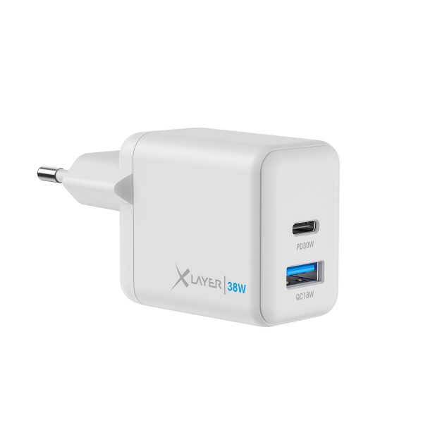 XLayer Powercharger 38W Dual White