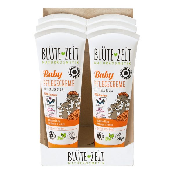 BLÜTE-ZEIT Baby Pflegecreme Bio-Calendula 75 ml