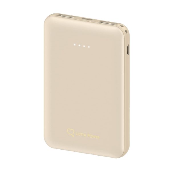 Lotta Power Zusatzakku Powerbank Gold 5.000 mAh