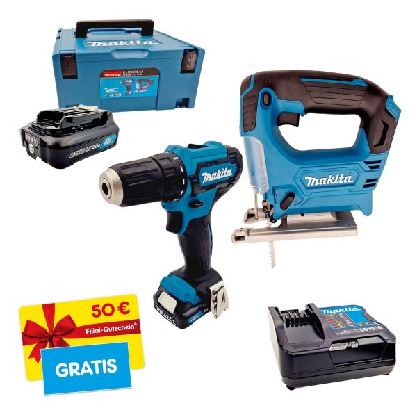 Makita Akku Spezialset CXT CLX237SAJ + 50€ Filial-Gutschein