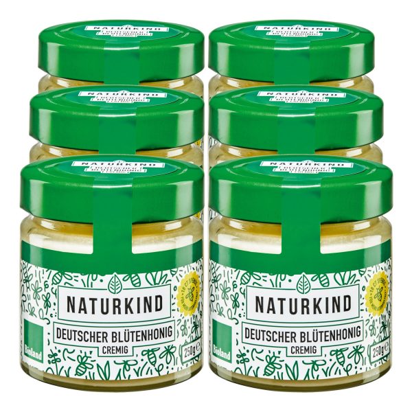 NATURKIND Bio Deutscher Blütenhonig cremig 250 g