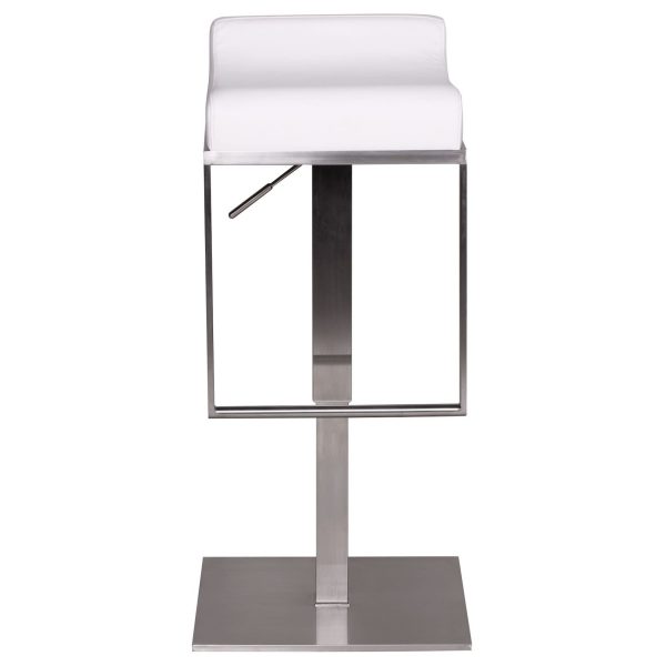 FineBuy Barhocker Edelstahl Barstuhl Design Tresenstuhl Bistrohocker Modern