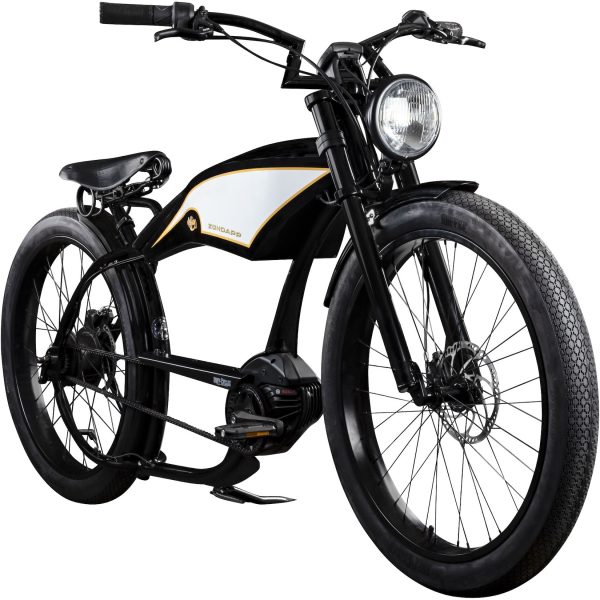 Zündapp The Ruffian Custom CX E Bike Cruiser 160 - 195 cm Pedelec mit Bosch Mittelmotor und Enviolo Nabenschaltung