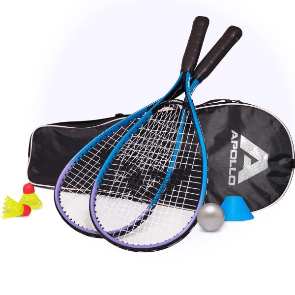 Apollo Badminton Schläger Set Kinder Speed Pro