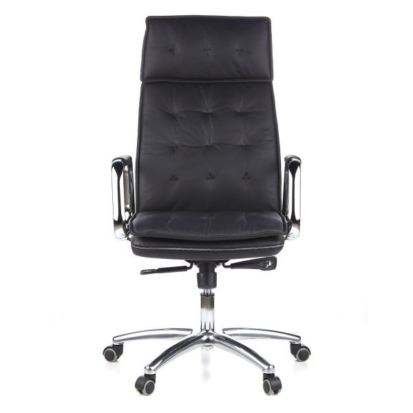 Profi Chefsessel VILLA 20 Leder mit Armlehnen hjh OFFICE