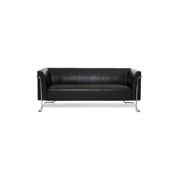 Lounge Sofa CURACAO Kunstleder mit Armlehnen hjh OFFICE