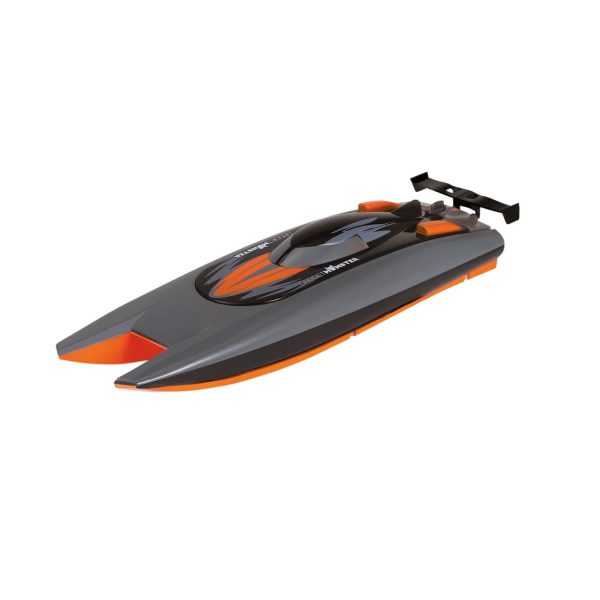 GadgetMonster Ferngesteuertes Speedboot 20 km/h 20 Min Spielzeit 2 Motoren