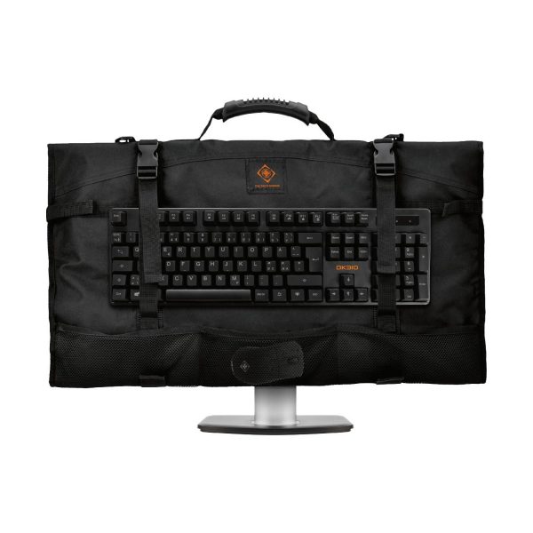 DELTACO GAMING GAM-122 Monitor Tasche für 24"-27" aus Polyester