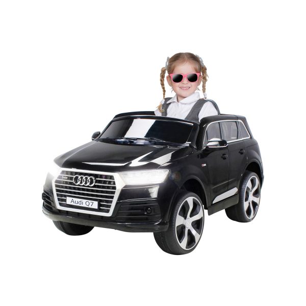 Elektroauto Audi Q7 4M HIGHDOOR Lizenziert (Schwarz)