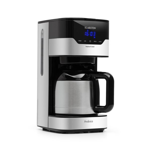 Kaffeemaschine Arabica 900W EasyTouch Control silber/schwarz