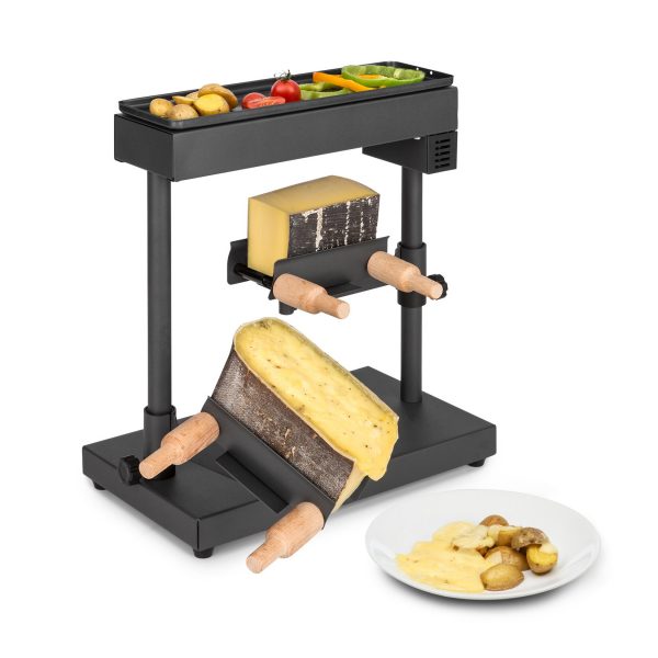 Appenzell XL Raclette mit Grill 600 W Thermostat 2 Käseträger