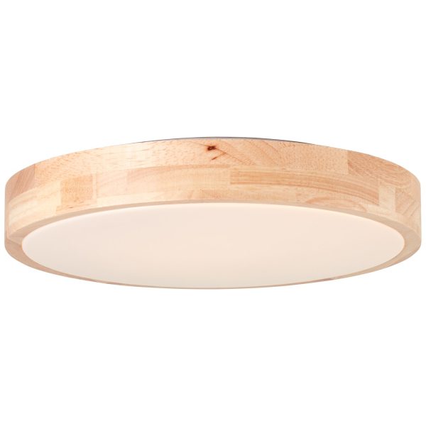 Brilliant Moreen LED Deckenleuchte 34cm holz