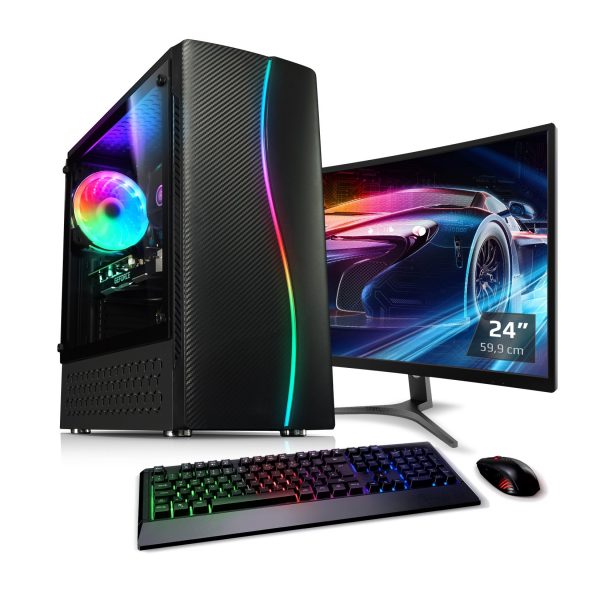 PC Set mit TFT Total IV AMD Ryzen 5 4500