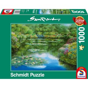 Schmidt Spiele Puzzle Seerosenteich 1000 Teile