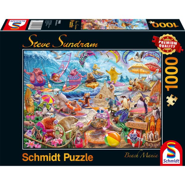 Schmidt Spiele Puzzle Beach Mania 1000 Teile