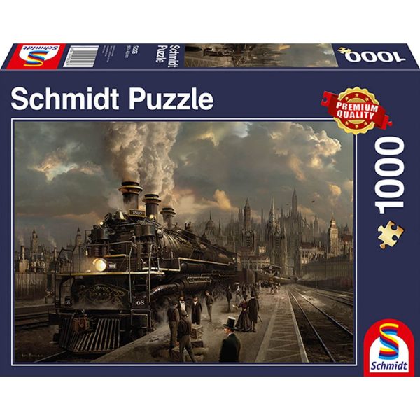 Schmidt Spiele Puzzle Lokomotive 1000 Teile