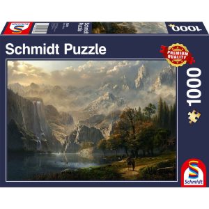 Schmidt Spiele Puzzle Wasserfall-Idylle 1000 Teile