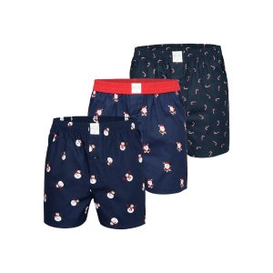 MG-1 Herren Boxer Christmas-Mix 3er Pack