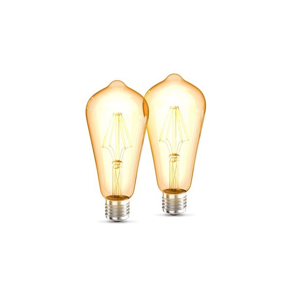 2x LED Leuchtmittel Vintage Filament E27 4W