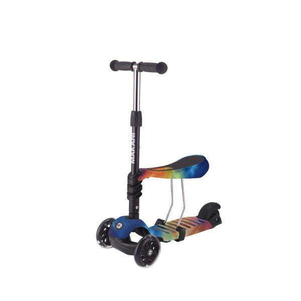 Makani Kinderroller Ride and Skate 3 in 1