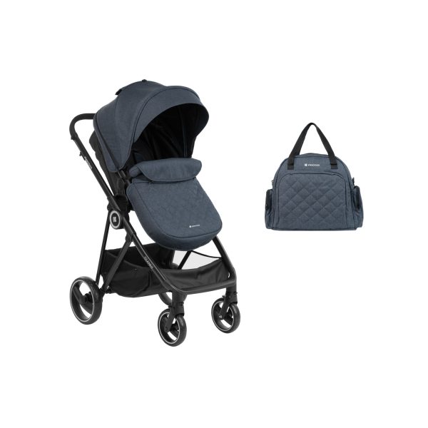 Kikkaboo Kinderwagen Gianni 2 in 1 Wickeltasche