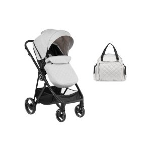 Kikkaboo Kinderwagen Gianni 2 in 1 Wickeltasche