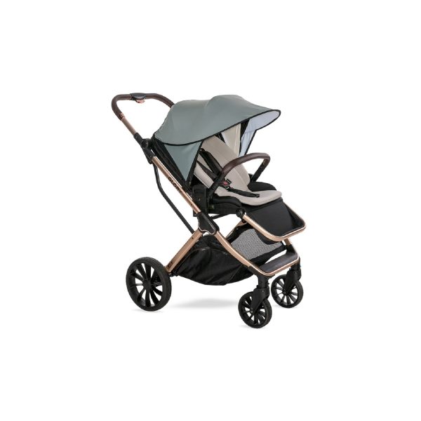 Lorelli Kinderwagen Sonnenschutz Universal UV-Schutz Schutz vor Sonne Staub Wind türkis