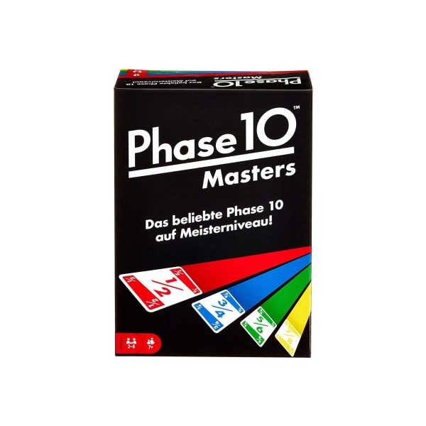 Mattel FPW34 - Phase 10 Masters - Kartenspiel