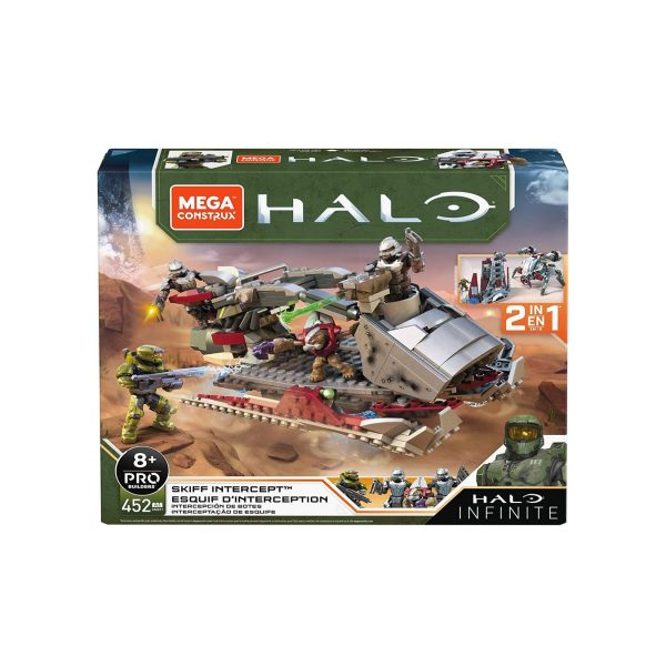 Mattel GNB21 - Mega Construx - Pro Builders - HALO Infinite - Skiff Intercept