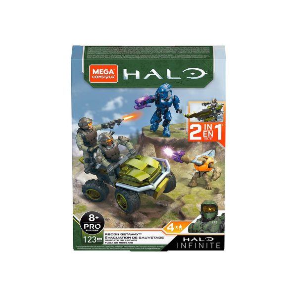 Mattel GNB40 - Mega Construx - Pro Builders - HALO Infinite - 2-in-1 Bausatz