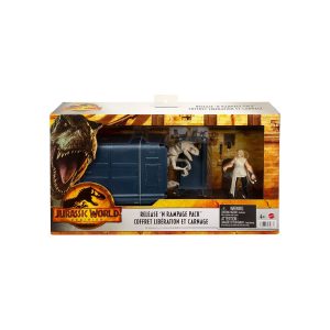 Mattel HFG63 - Jurassic World - Dominion - Befreiungs- und Chaos-Set