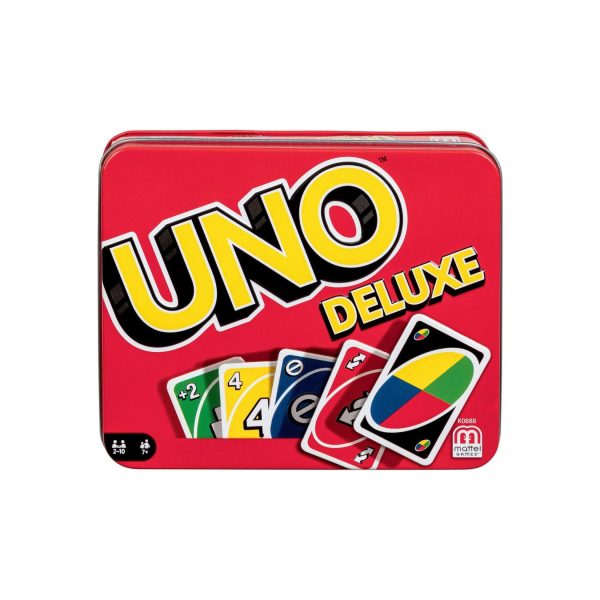 Mattel K0888 - UNO - Kartenspiel in Metall-Box