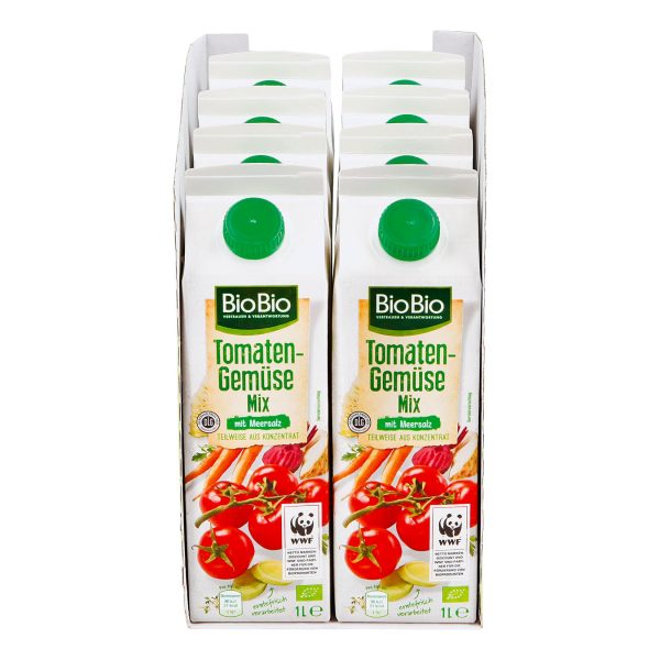 BioBio Tomaten-Gemüse-Mix 1 Liter