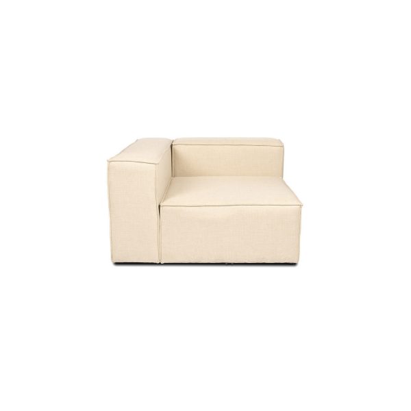 Modulares Sofa VERONA -versch. Ausführungen -Linkes Ecksofa - beige