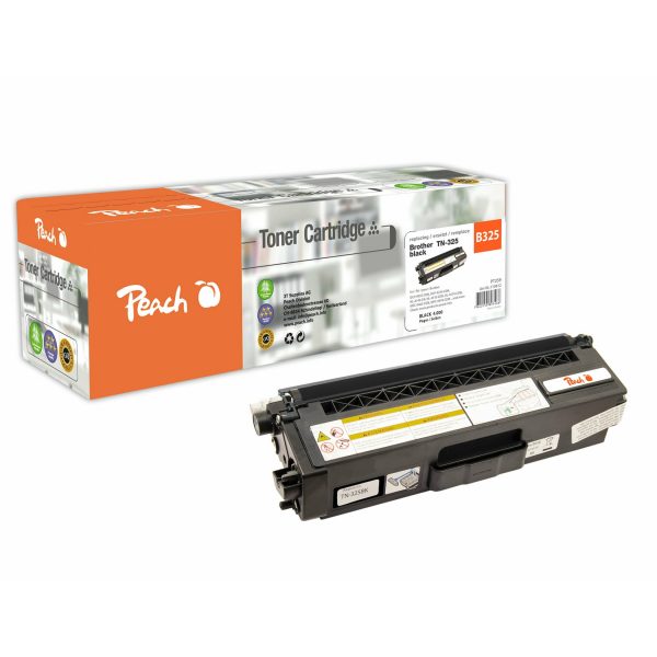 Peach B325bk Tonermodul XL bk ersetzt Brother TN-325bk für z.B. Brother DCP -9055 CDN