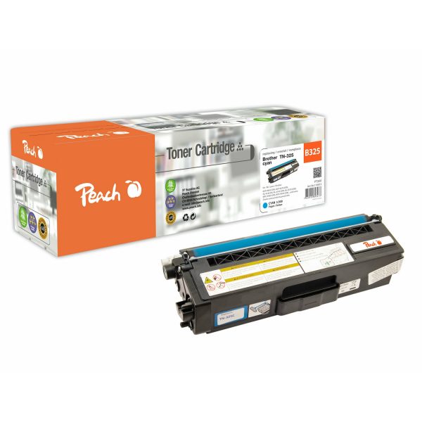 Peach B325c Tonermodul cy ersetzt Brother TN-325c für z.B. Brother DCP -9055 CDN