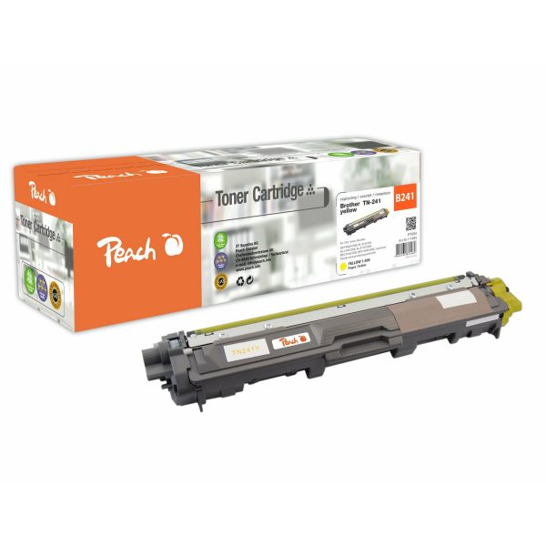 Peach B241Y Tonermodul ye ersetzt Brother TN-241Y für z.B. Brother DCP -9020 CDW