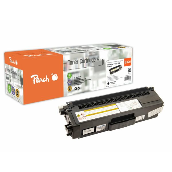 Peach B326BK Tonermodul XL bk ersetzt Brother TN-326BK für z.B. Brother DCPL 8400 CDN