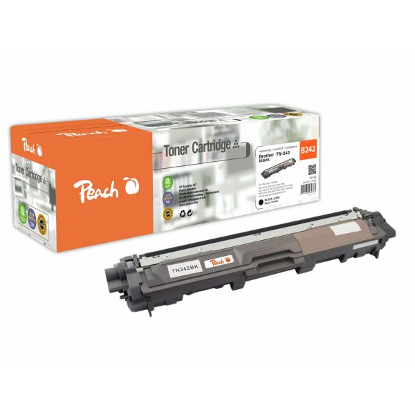 Peach B242BK Tonermodul bk ersetzt Brother TN-242BK für z.B. Brother DCP -9022 CDW