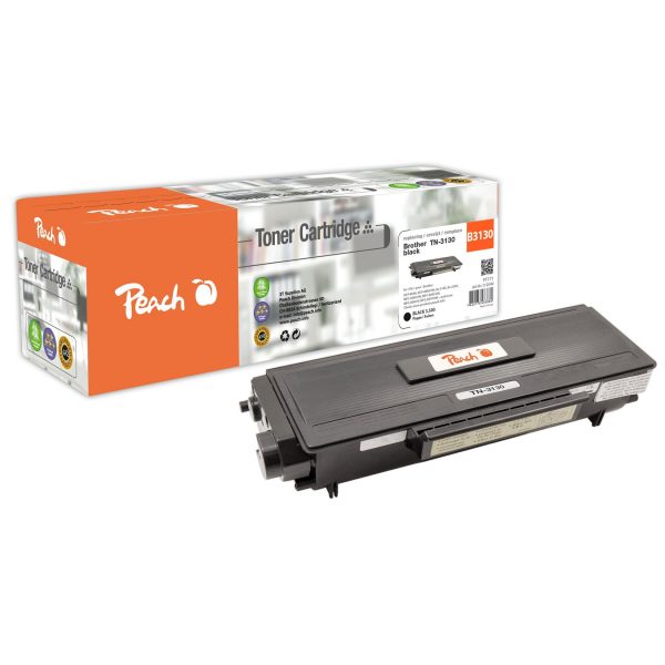 Peach B3130 Tonermodul bk ersetzt Brother TN-3130 für z.B. Brother DCP -8060