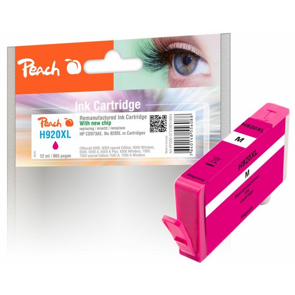 Peach H920XLm Druckerpatrone XL ma ersetzt HP No. 920XL m