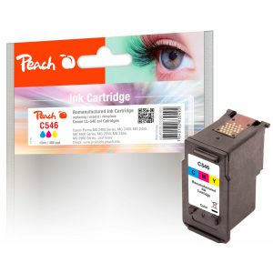 Peach C546C Druckkopf col ersetzt Canon CL-546C