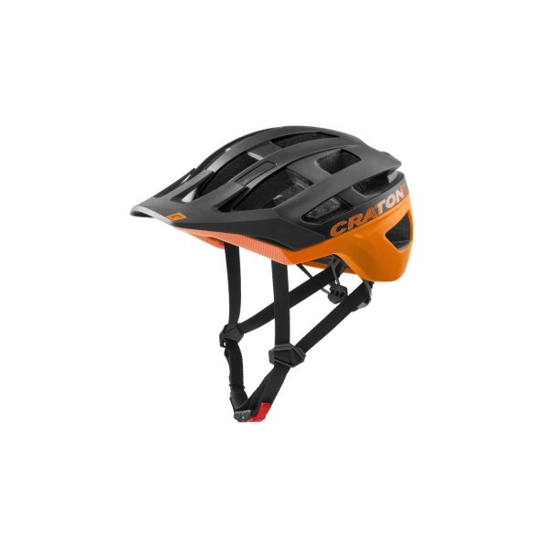 CRATONI MTB - Fahrradhelm AllRace  schwarz/neonorange matt