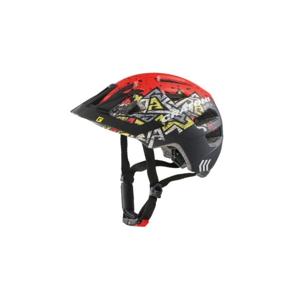 CRATONI Fahrradhelm Maxster Pro Kid wild/rot matt