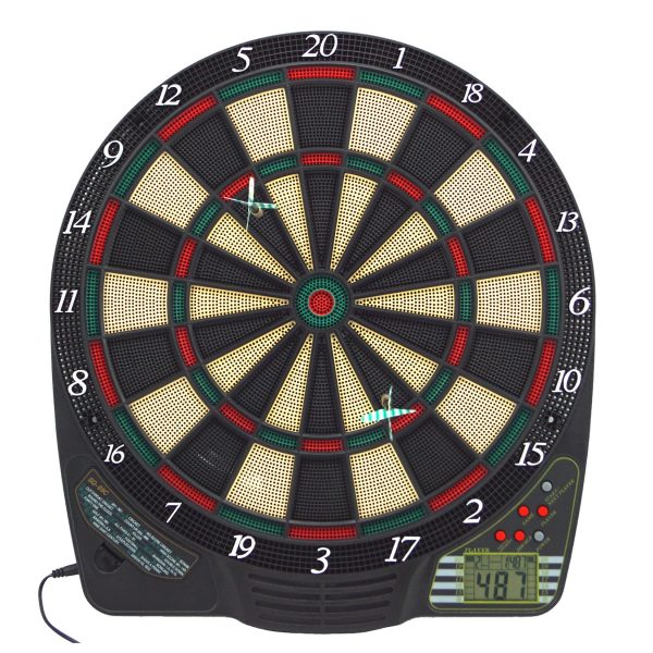 Best Sporting elektronische Dartscheibe CHESTER mit 6 Pfeilen - LCD-Anzeige