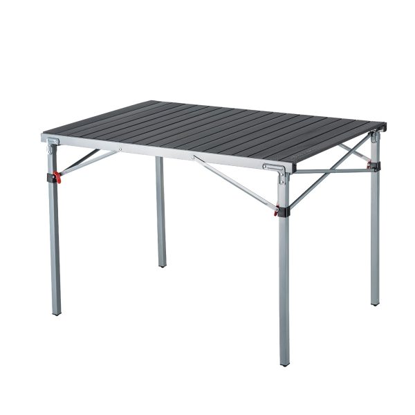 KINGCAMP Campingtisch Camping Rolltisch Klapptisch Garten Falttisch Alu 107x70cm